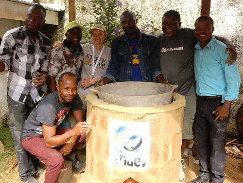Team at EnDev Liberia at Workshop for Institutional Improved Cook Stoves