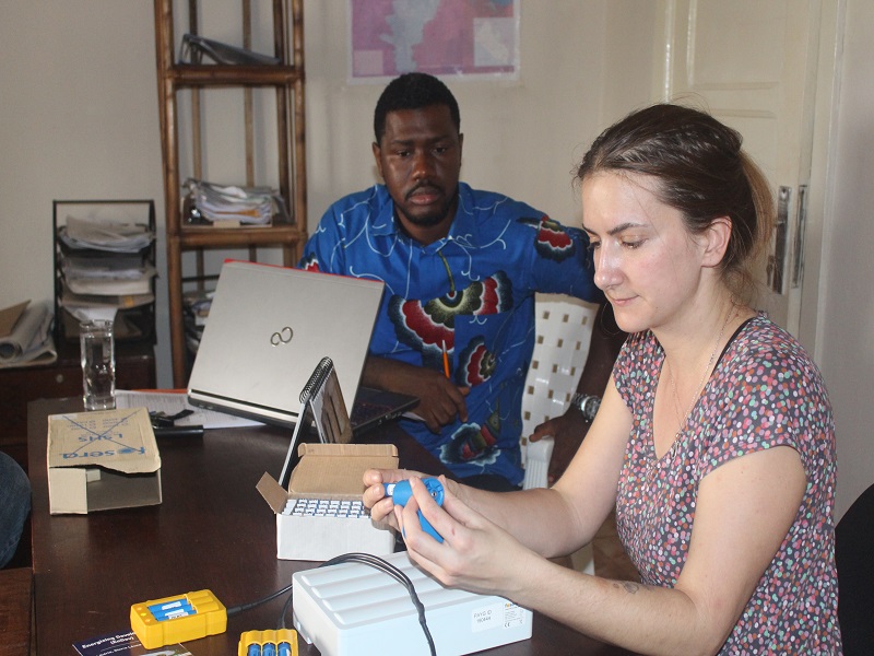 Forsera Suncharger solar battery charging system introduced in Liberia
